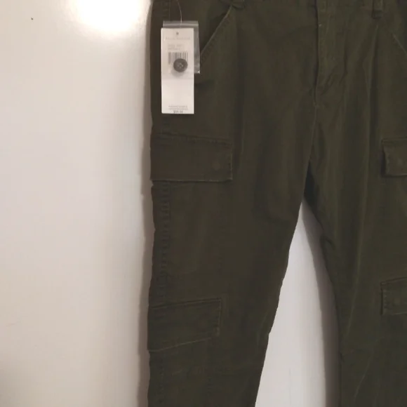 NEW RALPH LAUREN DENIM & SUPPLY ARMY GREEN CARGO PANTS WOMENS SZ 30 - Picture 3 of 10